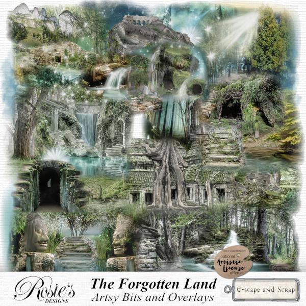 The Forgotten Land Artistic Bits by Rosie's Designs