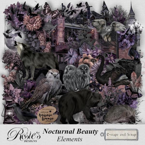 Nocturnal Beauty Elements by Rosie's Designs