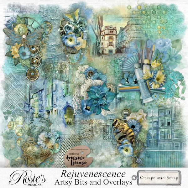 Rejuvenescence Artsy Bits by Rosie's Designs