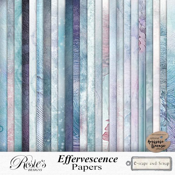 Effervescence Papers by Rosie's Designs