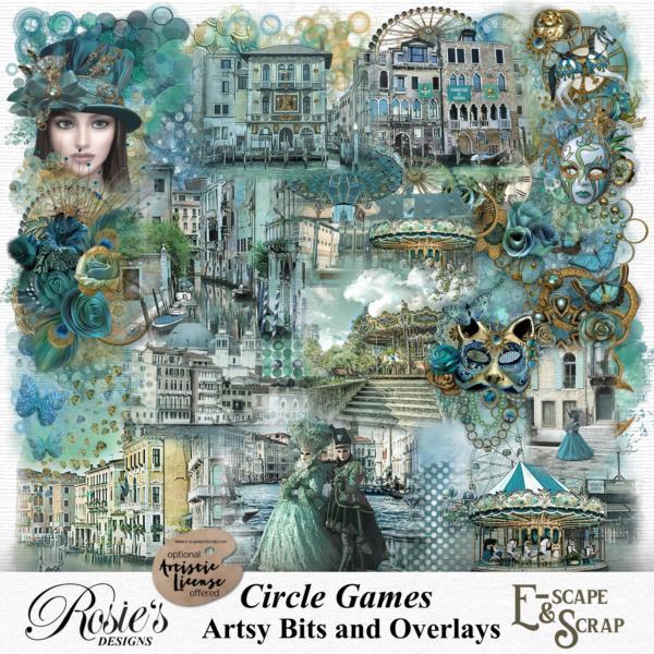 Circle Games Artsy Bits by Rosie's Designs