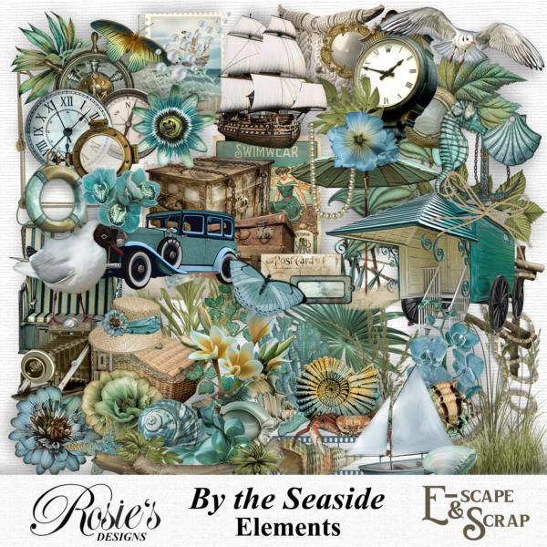 By The Seaside Elements by Rosie's Designs