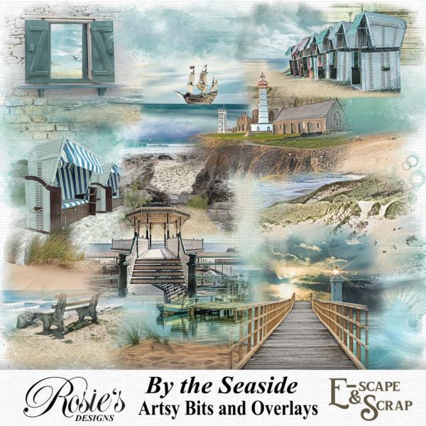 By The Seaside Artsy Bits and Overlays by Rosie's Designs