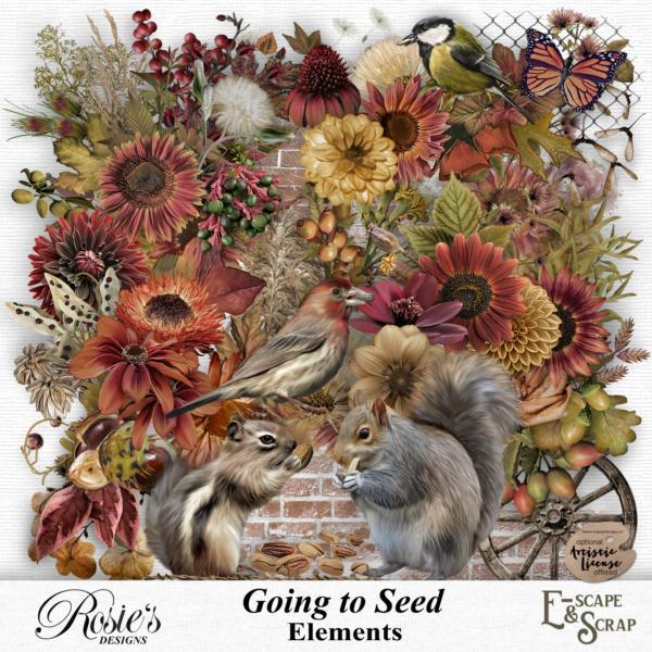 Going To Seed Elements by Rosie's Designs