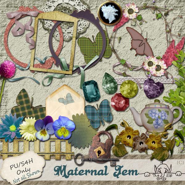 Maternal Jem Elements by The Busy Elf