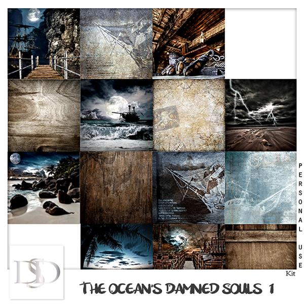 Oceans Damned Souls Papers 01 by DsDesign
