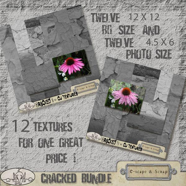 Cracked CU Textures Bundle by The Busy Elf