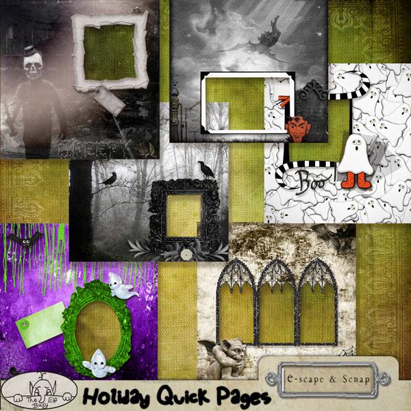 Holiday Quick Pages by The Busy Elf