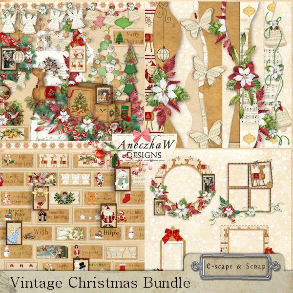Vintage Christmas Bundle by AneczkaW