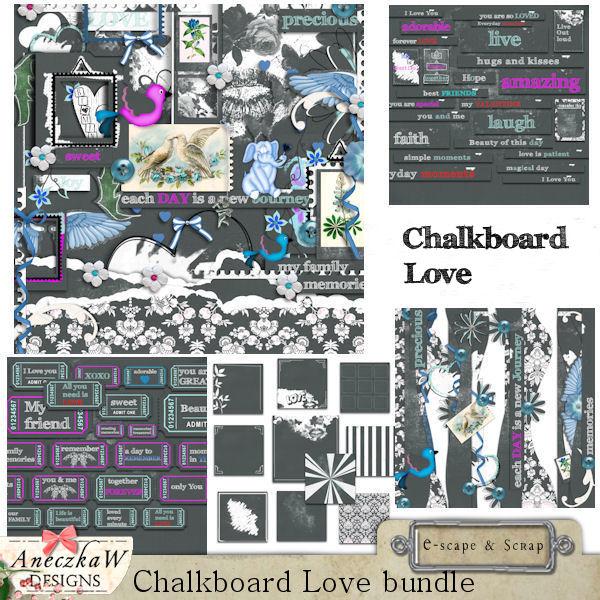 Chalkboard Love Bundle by AneczkaW