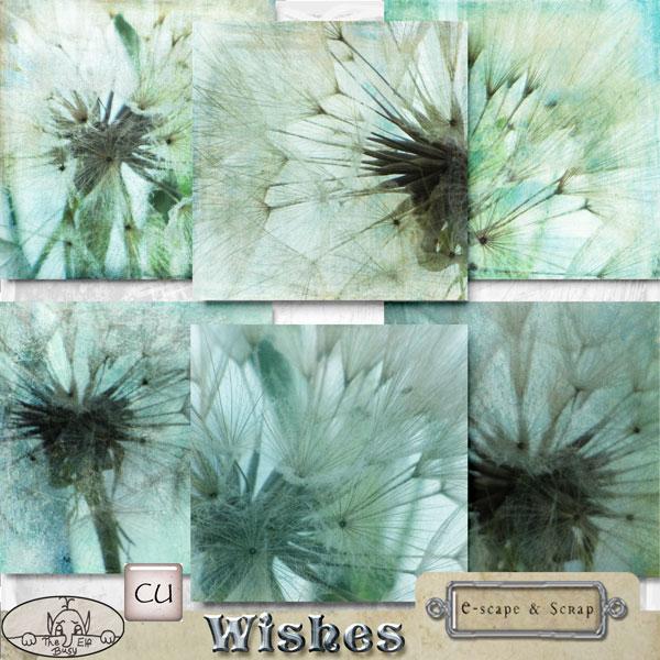 Wishes CU Paper Pack by The Busy Elf