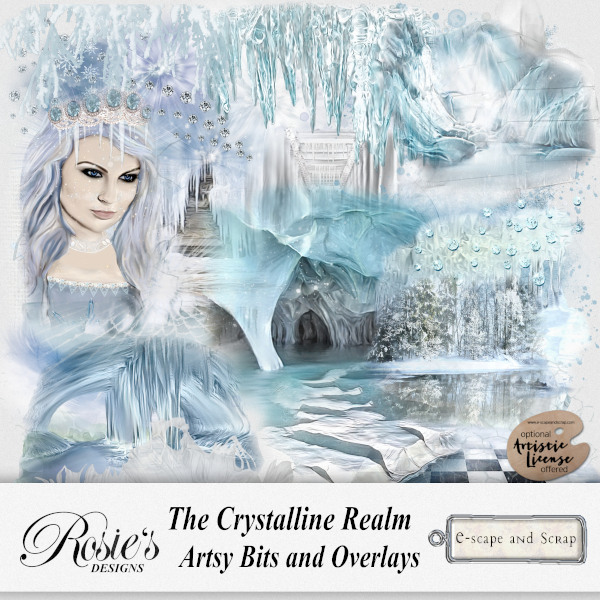 The Crystalline Realm Artsy Bits by Rosie's Designs - Click Image to Close