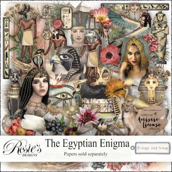 The Egyptian Enigma Elements by Rosie's Designs - Click Image to Close