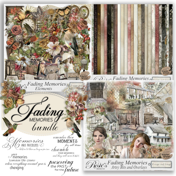 Fading Memories Bundle by Rosie's Designs - Click Image to Close