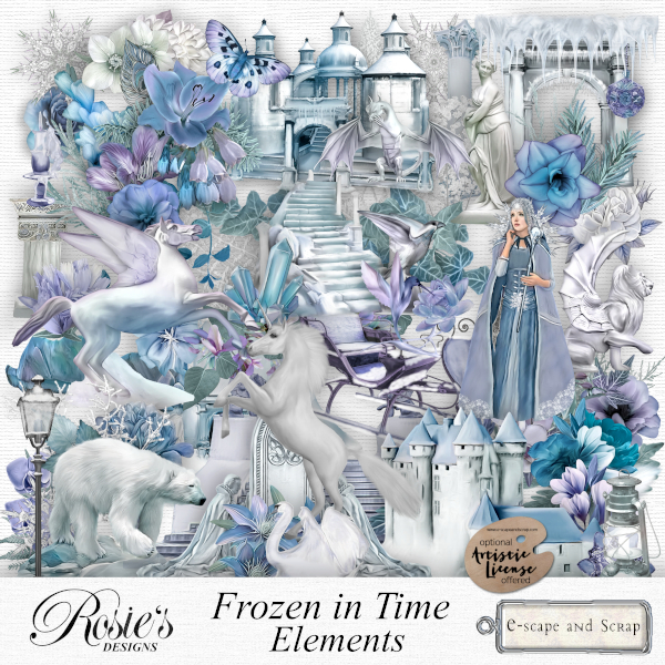 Frozen in Time Elements by Rosie's Designs - Click Image to Close