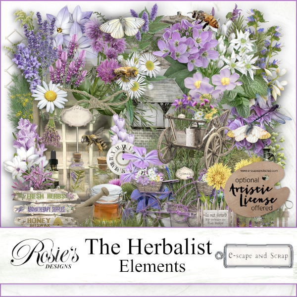 The Herbalist Elements by Rosie's Designs - Click Image to Close