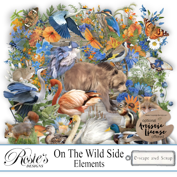 On The Wild Side Elements by Rosie's Designs - Click Image to Close