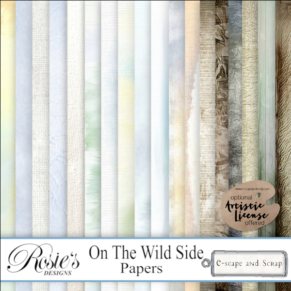 On The Wild Side Papers by Rosie's Designs - Click Image to Close