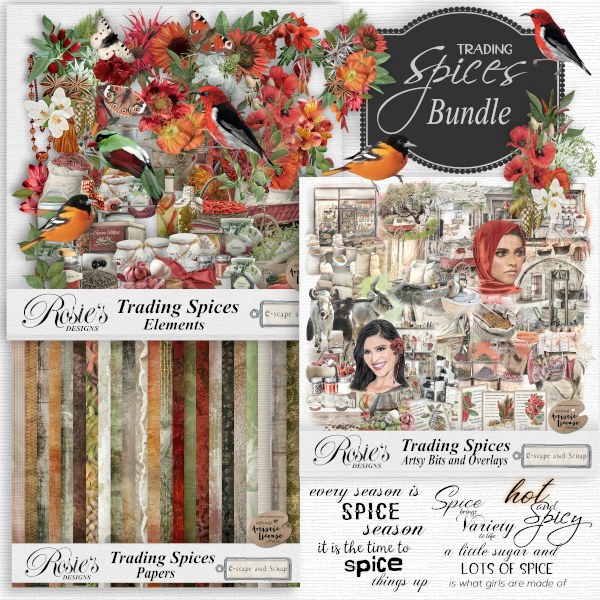 Trading Spices Bundle by Rosie's Designs - Click Image to Close