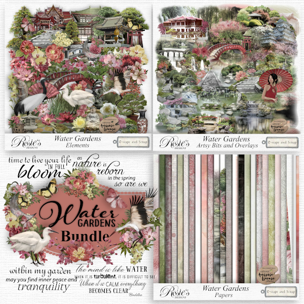 Water Gardens Bundle by Rosie's Designs - Click Image to Close