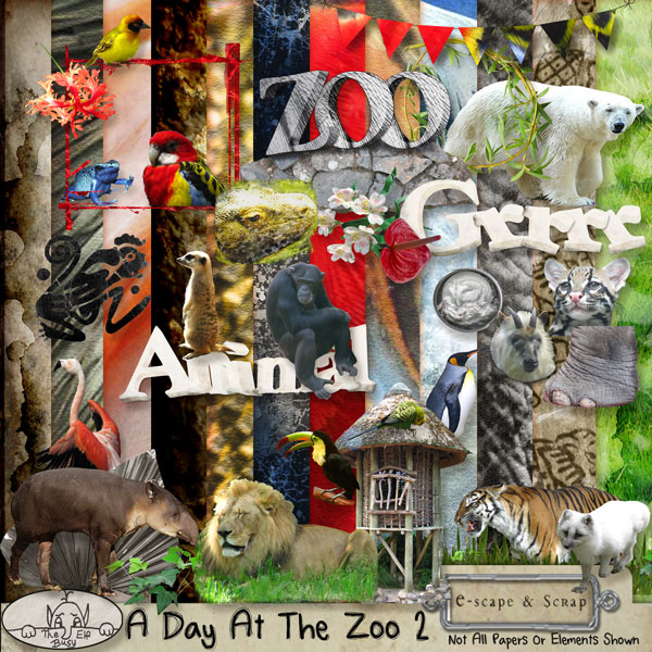 A Day At The Zoo 2 by The Busy Elf - Click Image to Close