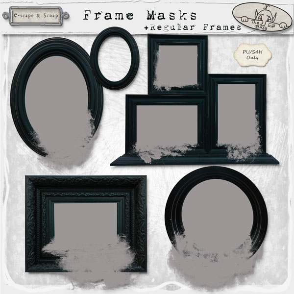 Frame Masks PU by The Busy Elf - Click Image to Close
