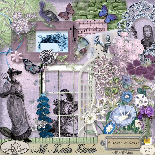 My Ladies Garden Complete Kit by The Busy Elf - Click Image to Close