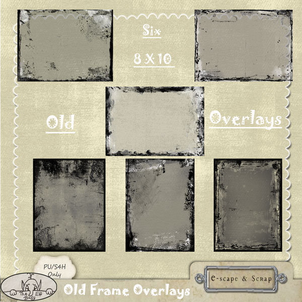 Old Frame Overlays by The Busy Elf - Click Image to Close