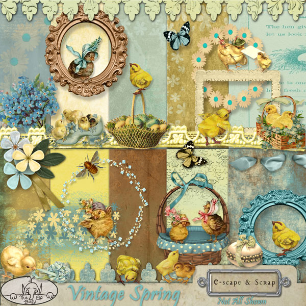 Vintage Spring by The Busy Elf - Click Image to Close